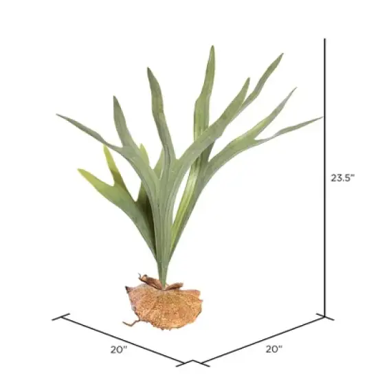 Vickerman Artificial Staghorn Fern image {1}