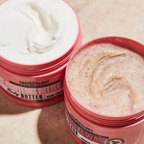 Soap & Glory Flake Away Exfoliating Body Scrub - Original Pink Scent - 10.1 fl oz image {6}