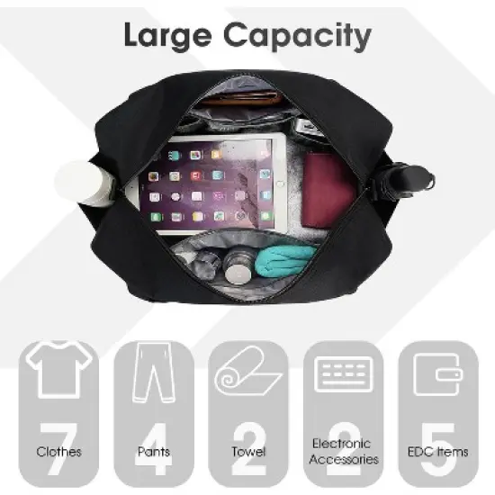 Narwey 18" Carry on Bag Underseat for Airplane Spirit Airlines Personal Item Travel Bag image {1}