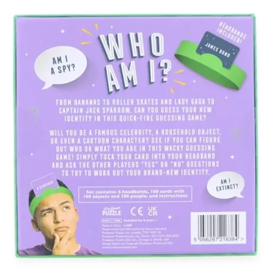 Professor Puzzle USA, Inc. Who Am I? | The Famous Guessing Game image {1}