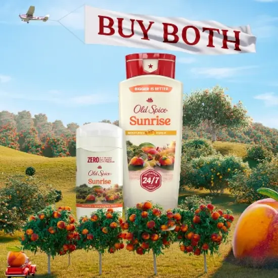 Old Spice Deodorant - Sunrise - Peach and Vanilla Scented - Aluminum-Free 3oz image {8}