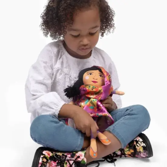 Piccolina Trailblazer Malala Yousafzai Plush Doll image {2}