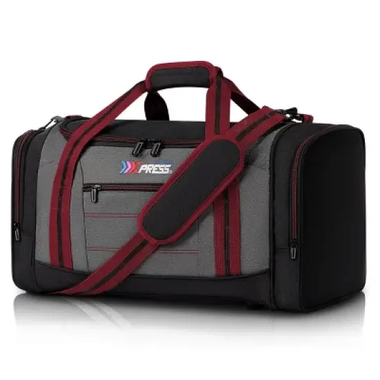 New York Xpress LX-298 Travel Duffel Bags for Women Men, Foldable Sports Gym Bag with Adjustable Strap image {2}
