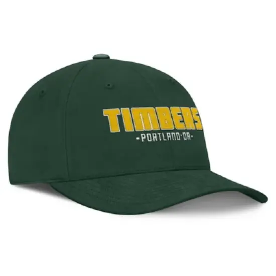 MLS Portland Timbers Structured Hat: Cotton Baseball Cap with Easy-Close Fastener image {2}