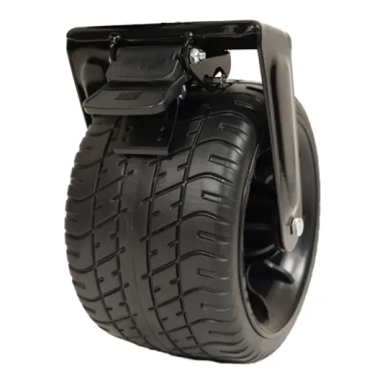 RISOKEYS Folding Wagon Cart - Portable Large Capacity All-Terrain Utility Wagon with 360&deg; Wheels,for Camping,Beach,Shopping,Outdoor,Family Use image {12}