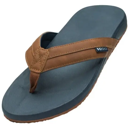Alpine Swiss Trey Mens Flip Flops Cushion EVA Thong Sandals Beach Shoes image {1}