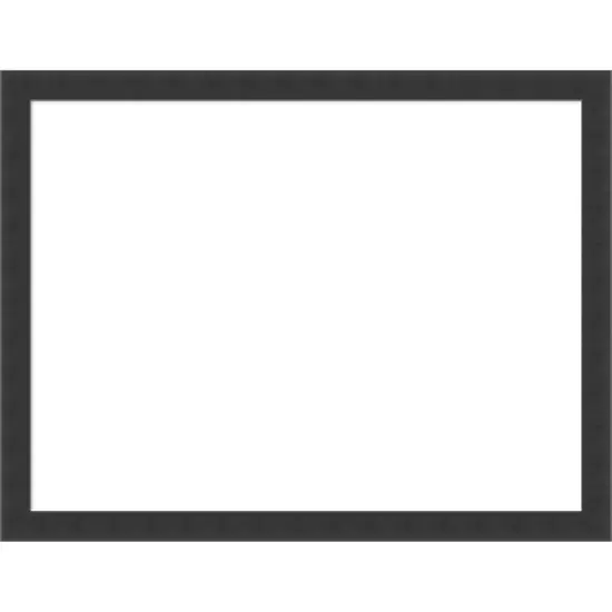 Amanti Art Mezzanotte Black Framed Dry Erase Magnetic Board image {12}