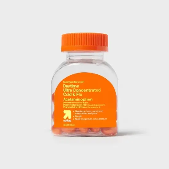 Ultra Concentrated Flu Treatment Liquicaps - 48ct - up&up&trade; image {4}