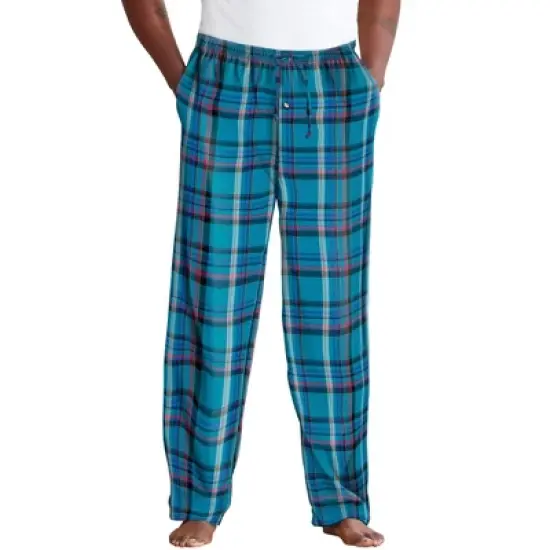 KingSize Men's Big & Tall Flannel Plaid Pajama Pants Pajama Bottoms image {11}