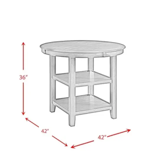Taylor Counter Height Dining Table Gray - Picket House Furnishings image {8}