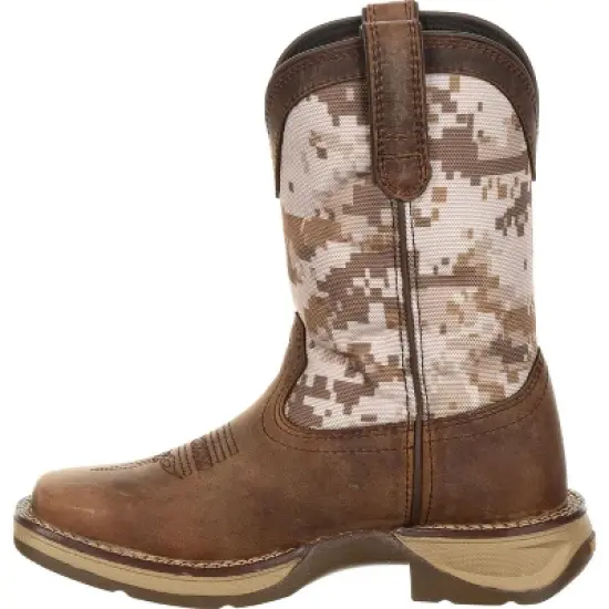 Lil' Rebel by Durango KidsWestern Boot, DBT0208C, Desert Camo image {4}