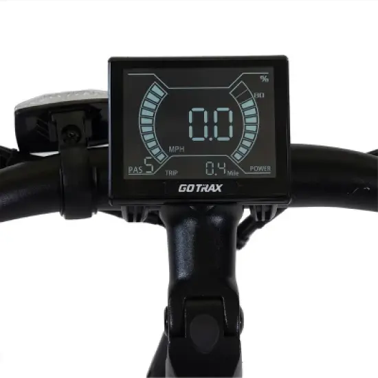 GOTRAX Adult Transfer 27.5" Step Over Electric Hybrid Bike image {4}