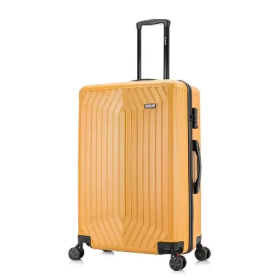 DUKAP STRATOS Lightweight Hardside Large Checked Spinner Suitcase image {9}