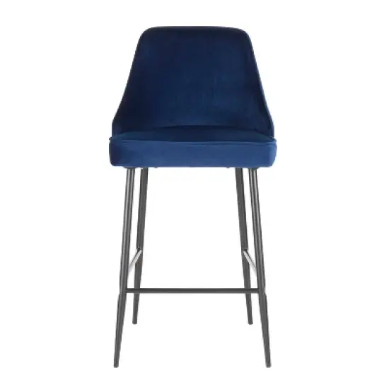 Set of 2 Marcel Contemporary Counter Height Barstools - LumiSource image {5}