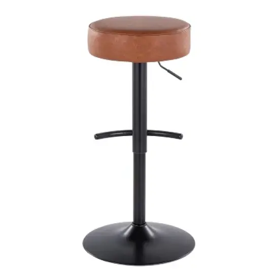 Set of 2 Dot Adjustable Barstools - LumiSource image {4}