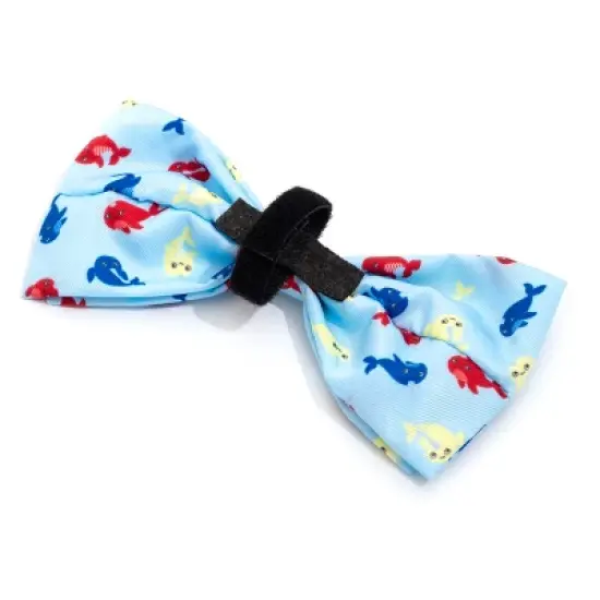 The Worthy Dog Narwhals Bow Tie Adjustable Collar Attachment Accessory image {2}
