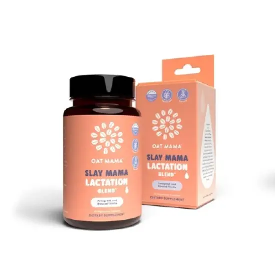 Oat Mama Slay Mama Lactation Supplements - 60ct image {7}
