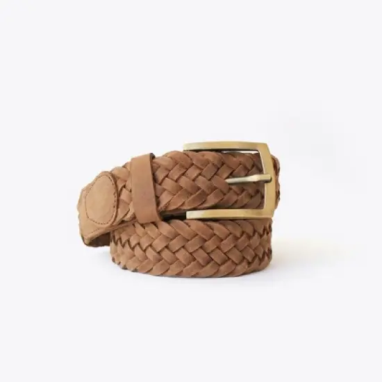Nisolo Sustainable Men's Teyo Woven Belt image {3}