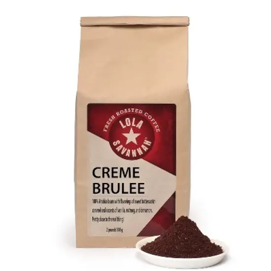 Lola Savannah Cr&egrave;me Brul&eacute;e Ground Caffeinated Coffee - 32oz image {8}