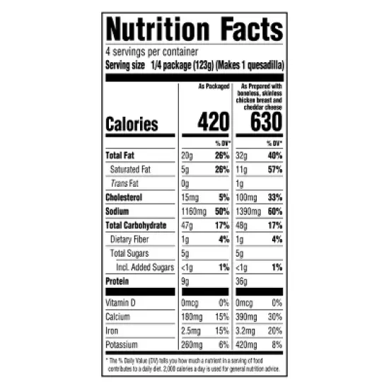 Taco Bell Chicken Quesadilla Kit - 17.3oz image {4}