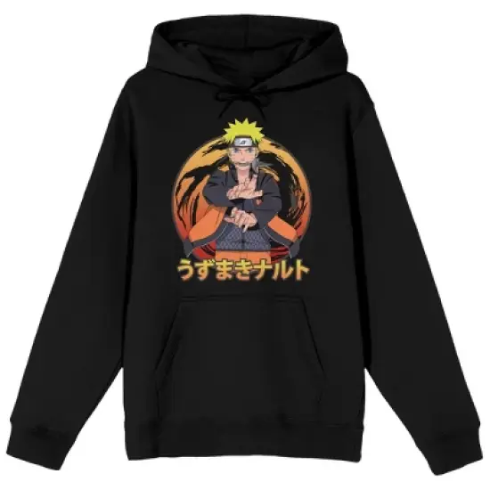 Naruto Shippuden Naruto Uzumaki Men's Black Sweatshirt image {6}