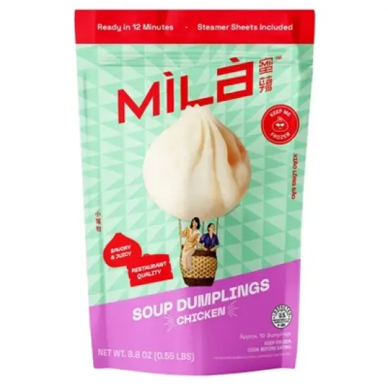 MiLa Frozen Soup Dumpling - Chicken - 8.8oz/10ct image {7}