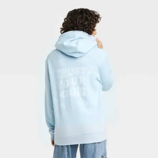 Women's Trust Your Magic Zip-Up Graphic Hoodie - Blue image {1}