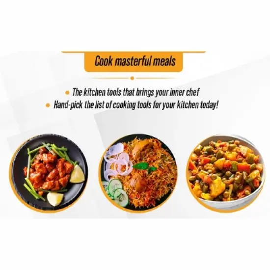 YBM Home 14" 6 oz. Stainless Steel Soup Ladle (2410),8-Pack image {3}