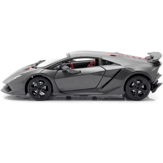 Lamborghini Sesto Elemento Matt Grey 1/24 Diecast Car Model by Bburago image {2}