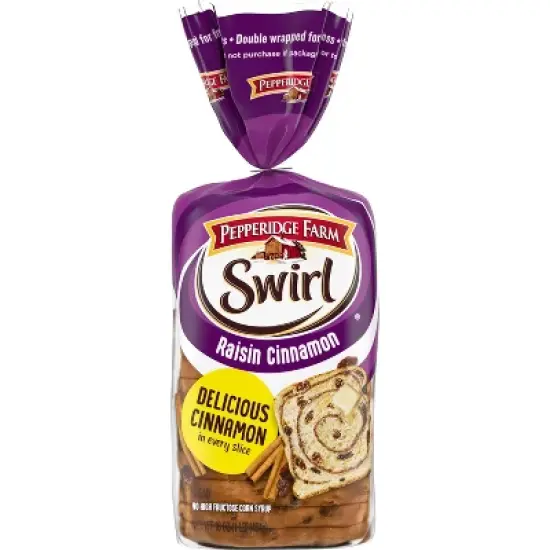 Pepperidge Farm Raisin Cinnamon  Swirl Breakfast Bread - 16oz image {8}
