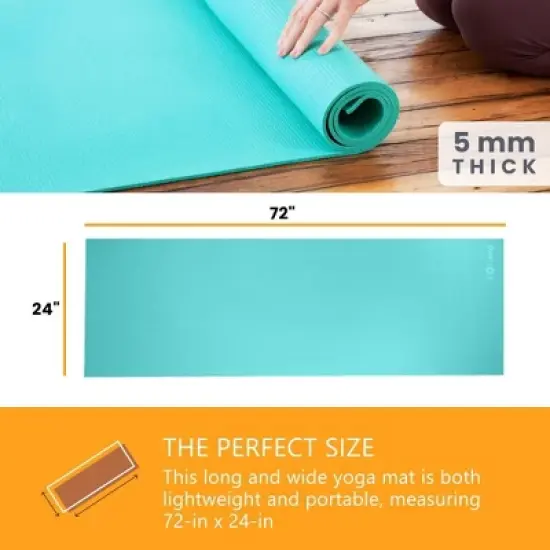 Sol Living Yoga Mat 24" X 72" image {5}