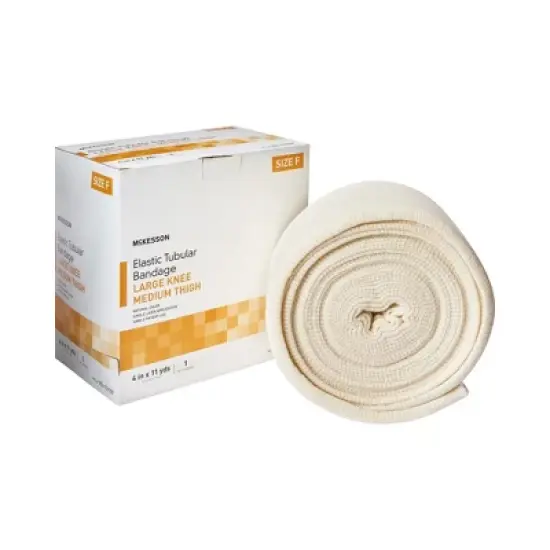 McKesson Spandagrip Beige Pull On Elastic Tubular Support Bandage image {4}