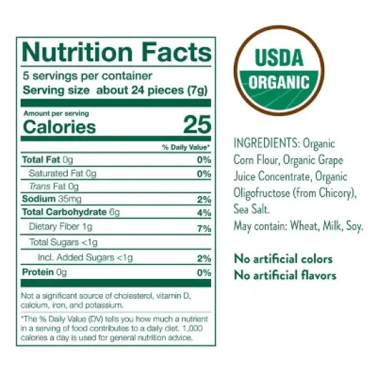 Little Bellies Organic Sweet & Salty Softcorn Baby Snacks - 1.25oz image {5}