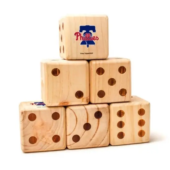 MLB Philadelphia Phillies Yard Dice image {1}