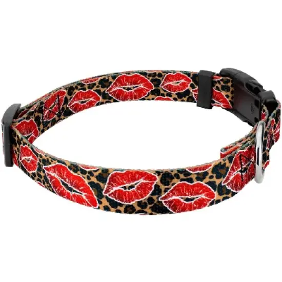Country Brook Petz Deluxe Cheetah Kisses Dog Collar and Leash Limited Edition image {2}