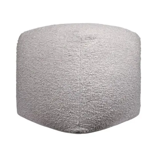 18"  Polyester Cube Outdoor Pouf Ottoman image {6}