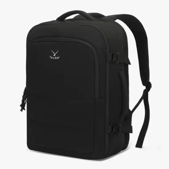 Hynes Eagle 30L Lightweight Puffy Backpack &ndash; Stylish Carry-On Travel Bag with Laptop Sleeve image {15}