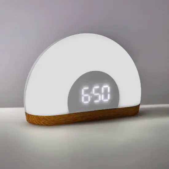 Wake Up Light Rise with Wood Kids' Nightlight - Pillowfort&trade; image {4}