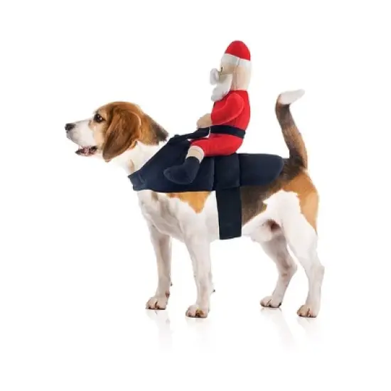 Midlee Santa Claus Jockey Dog Costume image {6}