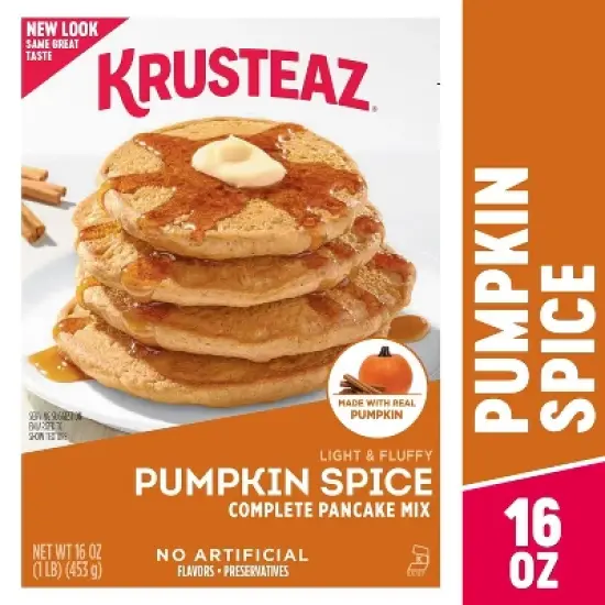 Krusteaz Pumpkin Spice Pancake Mix, 16 OZ image {7}