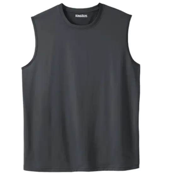 KingSize Men's Big & Tall Moisture Wicking Muscle Tee image {7}