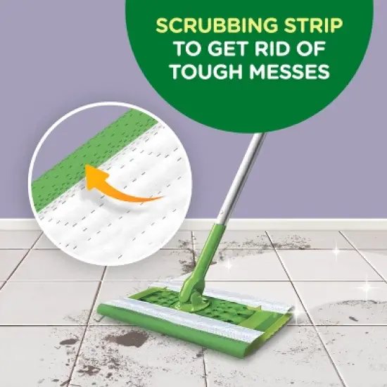 Swiffer Sweeper Wet Mopping Cloths Refills - Fresh Scent image {5}