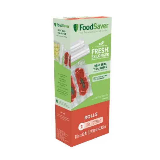 FoodSaver 11" x 12' Vacuum Seal Roll 2pk image {3}