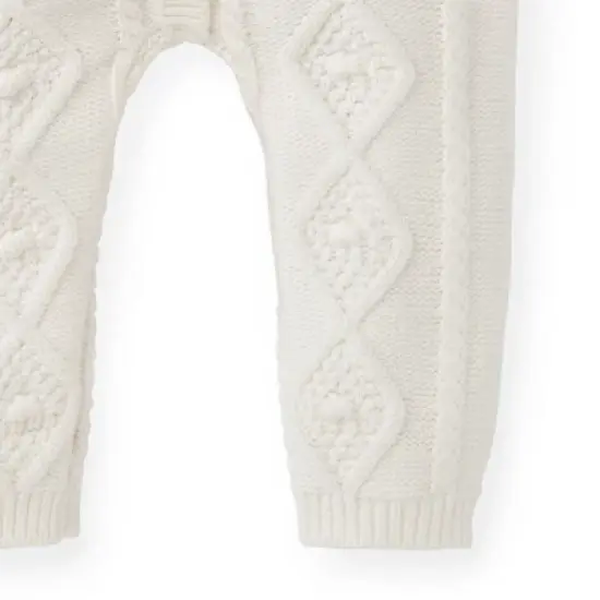 Hope & Henry Baby Faux Fur Hooded One Piece image {3}