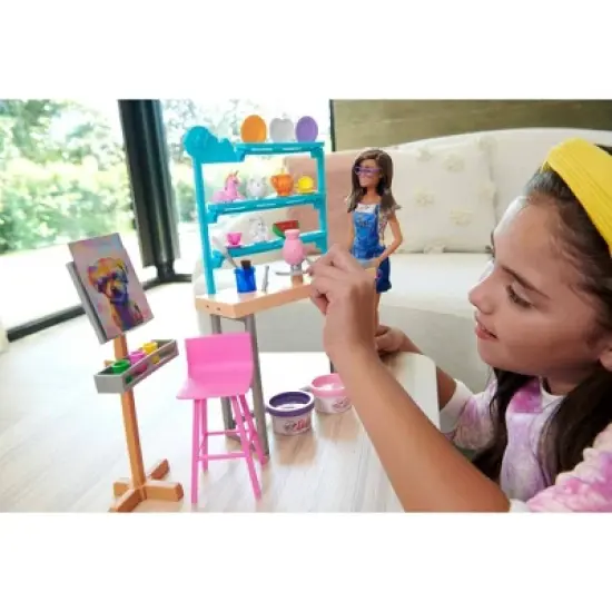 Barbie Relax & Create Art Studio Playset image {1}