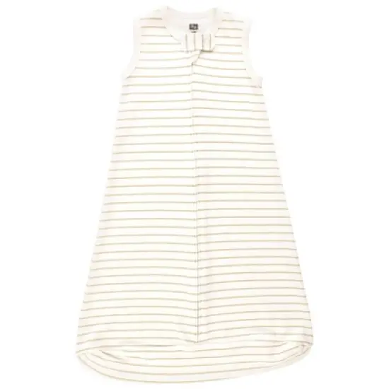 Hudson Baby Unisex Baby Interlock Cotton Sleeveless Sleeping Bag, Neutral Giraffe image {3}