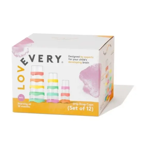 Lovevery Drip Drop Cups - 12pc image {1}