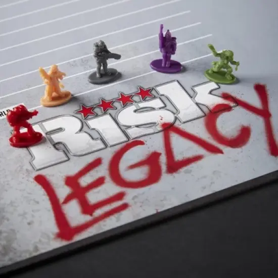 Hasbro Risk Legacy Strategy Tabletop Game image {3}