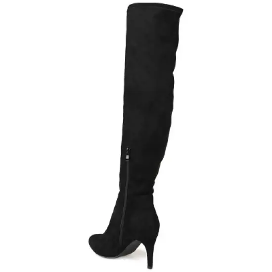 Journee Collection Womens Abie Tru Comfort Foam Stiletto Over The Knee Boots image {6}