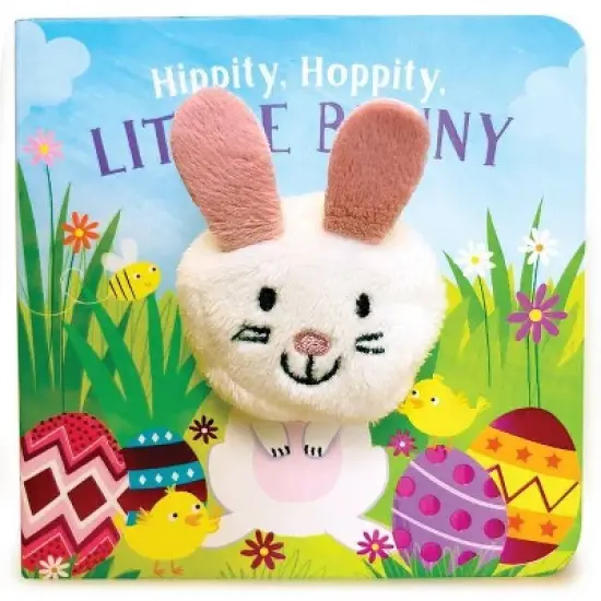 Hippity, Hoppity, Little Bunny Finger Puppet Book - by Ginger Swift (Hardcover) image {1}